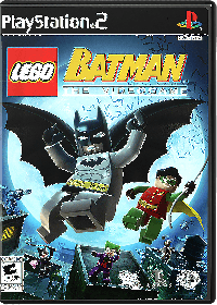 LEGO Batman The Video Game PAL Playstation 2 PAL box art